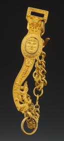 Photo 3 : MORS DE BRIDE ET PAIRE D'ÉTRIERS ATTRIBUÉS AU MARÉCHAL MONCEY, Premier Empire. 0802/04/2