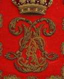 Photo 4 : SABRETACHE IN GRAND ATTIRE OF COLONEL GENERAL OF THE HUSSARDS WHICH BELONGED TO LOUIS PHILIPPE DUC D’ORLÉANS (future King), Restoration. 27479