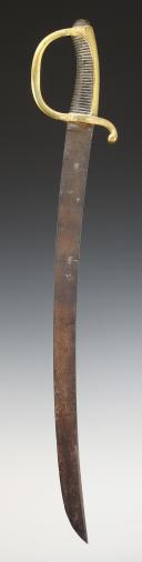 Photo 4 : INFANTRY TROOP SABER KNOWN AS "BRIQUET", model An XIII, July Monarchy. 30067