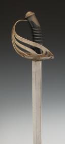 Photo 4 : Cavalry Officer's Saber Manufactured for Chile, Worn by the Guards of the Moneda Palace. Based on the 1882 model for cavalry officers, late 19th century. 33016R