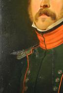 Photo 5 : PORTRAIT D'UN SOUS-LIEUTENANT DU 4ème RÉGIMENT DE CHASSEURS À CHEVAL, PREMIER EMPIRE, 1804-1812.