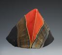 Photo 5 : BONNET DE POLICE DU COLONEL PONSARD DU 4ème RÉGIMENT DE VOLTIGEURS DE LA GARDE IMPÉRIALE, modèle 1860 « à soufflet », Second Empire, guerre Franco Allemande 1870. 29258