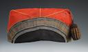 Photo 6 : BONNET DE POLICE DU COLONEL PONSARD DU 4ème RÉGIMENT DE VOLTIGEURS DE LA GARDE IMPÉRIALE, modèle 1860 « à soufflet », Second Empire, guerre Franco Allemande 1870. 29258