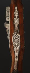Photo 6 : PAIR OF OFFICER'S PISTOLS SIGNED LAROCHE IN PARIS, Former Monarchy. 30101