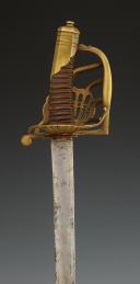 Photo 7 : SABRE DE SOUS-OFFICIER DES DRAGONS DE LA GARDE IMPÉRIALE, Premier Empire - Période des Cent Jours. 32769