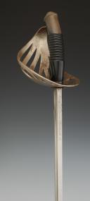 Photo 8 : Cavalry Officer's Saber Manufactured for Chile, Worn by the Guards of the Moneda Palace. Based on the 1882 model for cavalry officers, late 19th century. 33016R