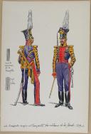 Photo 1 : Pierre BENIGNI "Armée Russe " - (1805 - 1895 ) - 46 aquarelles et dessins à l'encre  par Pierre BENIGNI. 