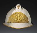 CASQUE DU BATAILLON DES MARINS-POMPIERS DE MARSEILLE, type 1933, Cinquième République. 30793