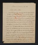 Campagne d'Allemagne. LETTRE DU SOLDAT PIERRE RENARD, 135ème régiment, 4ème Compagnie du 1er Bataillon à Bonn, À SA MÈRE qui demeure à Paris, le 30 novembre 1813. 18856-9