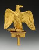 AIGLE DE DRAPEAU attribuée au 13ème régiment de Chasseurs à cheval, modèle 1804, Premier Empire. 33609