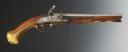 PISTOLET D'ARÇON D'OFFICIER, Ancienne Monarchie règne de Louis XV, vers 1750-1760. 34642
