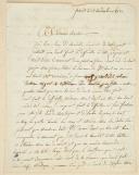 Photo 1 : Lettre manuscrite d'un soldat, premier Empire