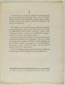 Photo 2 : ORDONNANCE DU ROI, concernant les Compagnies des Gendarmes & Chevaux-légers de sa Garde. Du 4 juillet 1777. 3 pages