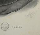 Photo 2 : POINTEL DU PORTAIL (1835) : LITHOGRAPHIE EN NOIR ET BLANC : LE GÉNÉRAL  D'EMPIRE LOUIS LEPIC, MONARCHIE DE JUILLET.