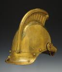 Photo 3 : HELMET OF FIREFIGHTERS OF THE COMMUNE OF CIVRAY, type 1855, Second Empire. 24162