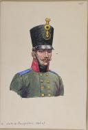 Photo 4 : Pierre BENIGNI "Armée Russe " - (1805 - 1895 ) - 46 aquarelles et dessins à l'encre  par Pierre BENIGNI. 