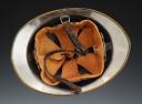 Photo 4 : HELMET OF THE MARINS-POMPIERS BATTALION OF MARSEILLE, 1933 type, Fifth Republic. Inventory number 30793.