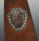 Photo 4 : FUSIL DE RÉCOMPENSE POUR LES TROUPES À PIED ROYALISTES S'ÉTANT DISTINGUÉES PENDANT LES CAMPAGNE CONTRE LA RÉVOLUTION, attribué à BERNARD Jean, modèle 1817, Restauration. 29240