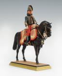Photo 5 : GEORGES FOUILLÉ, Marine Painter. (1909-1994): CAVALRY OFFICER, GENERAL LASALLE First Empire, 20th century. 237-28020JC