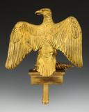 Photo 5 : AIGLE DE DRAPEAU attribuée au 13ème régiment de Chasseurs à cheval, modèle 1804, Premier Empire. 33609