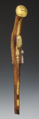 Photo 5 : PISTOLET D'ARÇON D'OFFICIER, Ancienne Monarchie règne de Louis XV, vers 1750-1760. 34642
