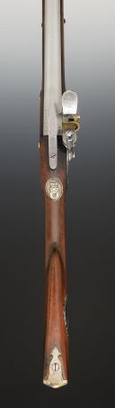 Photo 7 : FUSIL DE RÉCOMPENSE POUR LES TROUPES À PIED ROYALISTES S'ÉTANT DISTINGUÉES PENDANT LES CAMPAGNE CONTRE LA RÉVOLUTION, attribué à BERNARD Jean, modèle 1817, Restauration. 29240