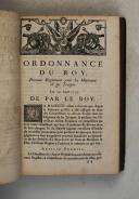Photo 8 : ORDONNANCE du ROI de 1716 à 1719.