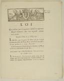Photo 1 : LOI qui ordonne que le jugement relatif au rérgiment Royal-Comtois, doit être regardé comme non-avenu. Donnée à Paris, le 20 juillet 1791. 2 pages