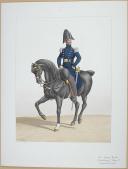 1830. Garde Royale. Cuirassiers (1er Régiment). Capitaine-Commandant.
