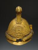 Photo 1 : HELMET TROUP OF FIREMEN OF THE CITY OF PONTIVY, type 1855, modified 1872, Third Republic. 24243