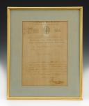 ORDER OF THE MINISTER OF WAR AT LANDAU HEADQUARTERS, 1799, Revolution. 12542