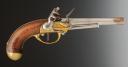 CAVALRY PISTOL, model 1777 known as "à coffre", first type, Old Monarchy. 30130