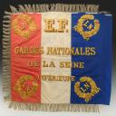 ÉTENDARD DE L'ESCADRON DE CAVALERIE DE LA GARDE NATIONALE DE LA LA VILLE ROUEN, modèle 1852, Présidence de Louis Napoléon. 32284