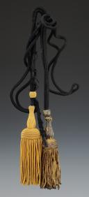 DEUX DRAGONNES D'OFFICIER SUBALTERNE PETITE TENUE POUR SABRE TROISIÈME RÉPUBLIQUE, 29593-2