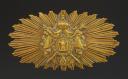 PLAQUE DE GIBERNE DE LA GARDE IMPÉRIALE, modèle 1854, Second Empire. 33769
