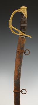 SABRE D'OFFICIER DE CAVALERIE LÉGÈRE, modèle 1822, signé BARRE À PARIS, Restauration. 31095