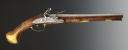 PISTOLET D'ARÇON D'OFFICIER, Ancienne Monarchie règne de Louis XV, vers 1740. 34643
