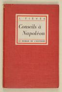 FIÉVÉE – " Conseils à Napoléon. "