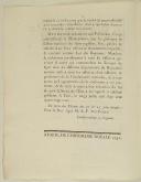 Photo 2 : LOI qui ordonne que le jugement relatif au rérgiment Royal-Comtois, doit être regardé comme non-avenu. Donnée à Paris, le 20 juillet 1791. 2 pages