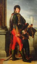 Photo 2 : REPRODUCTION AFTER Baron François GÉRARD OF THE PORTRAIT OF PRINCE JOACHIM MURAT as Governor of Paris in 1801, Consulate. 21st century. 26666