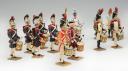 Photo 2 : FIGURINES CBG MIGNOT : LOT DE  24 TAMBOURS, Ancienne Monarchie - Premier Empire, fabrication XXème siècle. 30532
