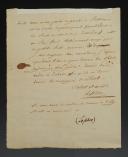 Photo 2 : LETTRE AUTOGRAPHE SIGNÉE LEFEBVRE DESTINÉE AU GÉNÉRAL KLÉBER, 30 fructidor an 3 (16 septembre 1795). 18915-19
