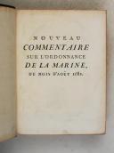 Photo 3 : VALIN. (René-Josué). Nouveau commentaire sur l'ordonnance de la marine du mois d'août 1681. 