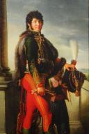 Photo 3 : REPRODUCTION AFTER Baron François GÉRARD OF THE PORTRAIT OF PRINCE JOACHIM MURAT as Governor of Paris in 1801, Consulate. 21st century. 26666