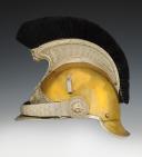 Photo 3 : CASQUE TROUPE DE GENDARMES À PIED, modèle 1912, Troisième République. 29559-1R