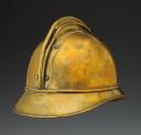 Photo 3 : TROOP HELMET OF THE FIREFIGHTERS OF THE CITY OF TOURS, 1885 type, Third Republic. 24513
