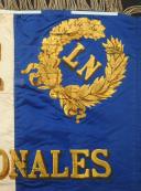 Photo 3 : Cavalry squadron standard of the National Guard of the city of Rouen, 1852 model, during the presidency of Louis Napoléon. Inventory number 32284.