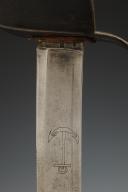 Photo 5 : BOARDING CUTLASS, model 1833, July Monarchy. 30068