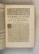 Photo 6 : VALIN. (René-Josué). Nouveau commentaire sur l'ordonnance de la marine du mois d'août 1681. 