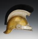 Photo 6 : CASQUE TROUPE DE GENDARMES À PIED, modèle 1912, Troisième République. 29559-1R